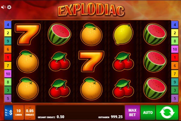 Explodiac Slot online spielen
