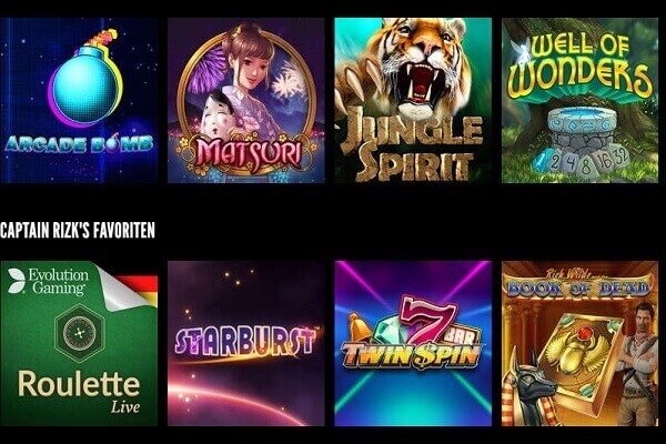 Rizk Casino Slots