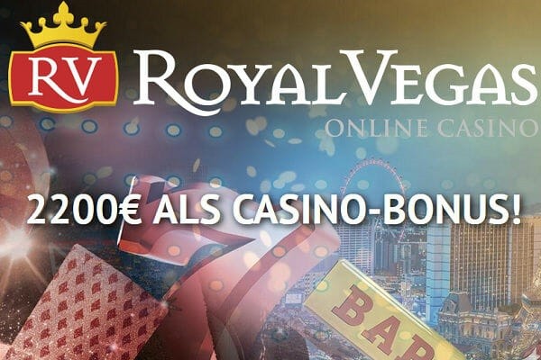 Exklusiver Royal Vegas Neukundenbonus