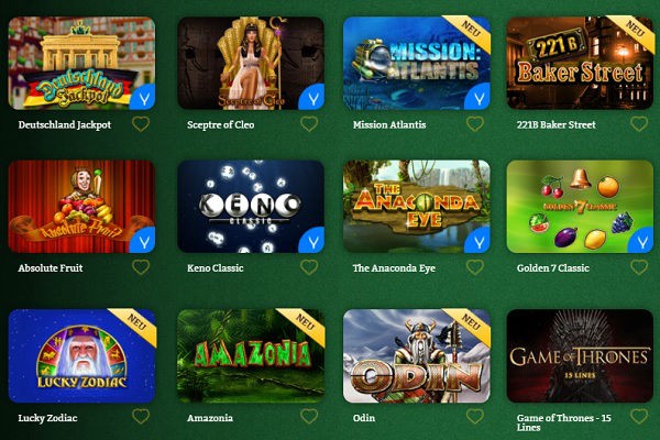 Online Casino Deutschland Spiele