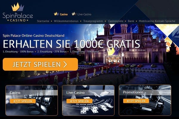 Spin Palace Casino Bonus