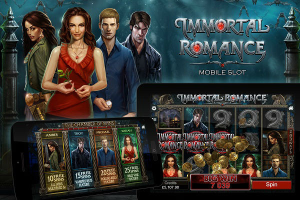 Immortal Romance Slot online spielen